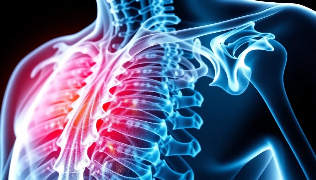 Entdecken Sie effektive Tests bei einem bandscheibenvorfall in der bws - Illustration