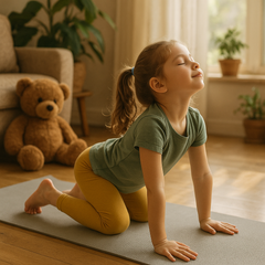 Spaß und Entspannung: yoga für kinder entdecken