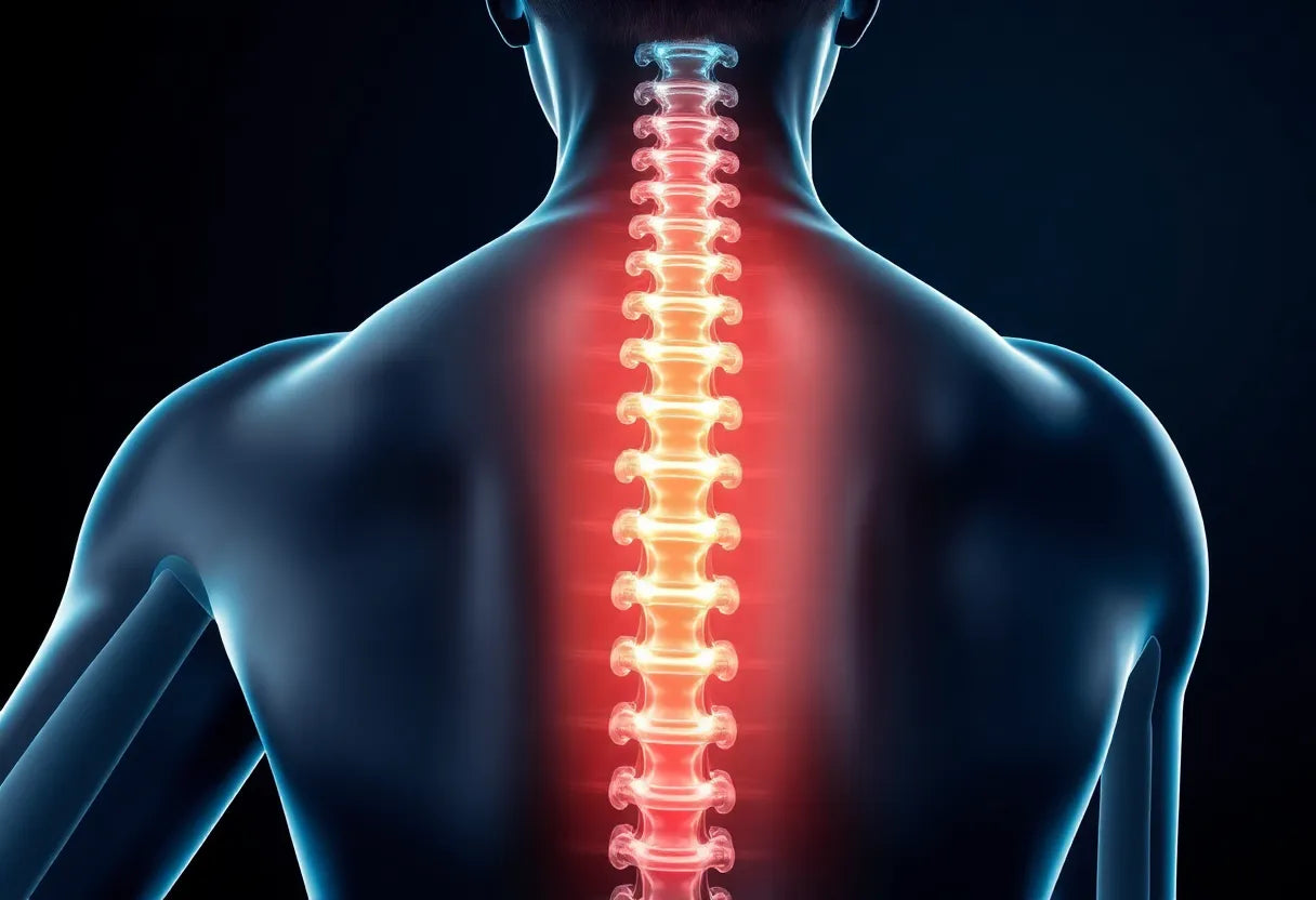 Finden Sie Erleichterung: effektive Übungen bei einem bandscheibenvorfall der lendenwirbelsäule - Illustration