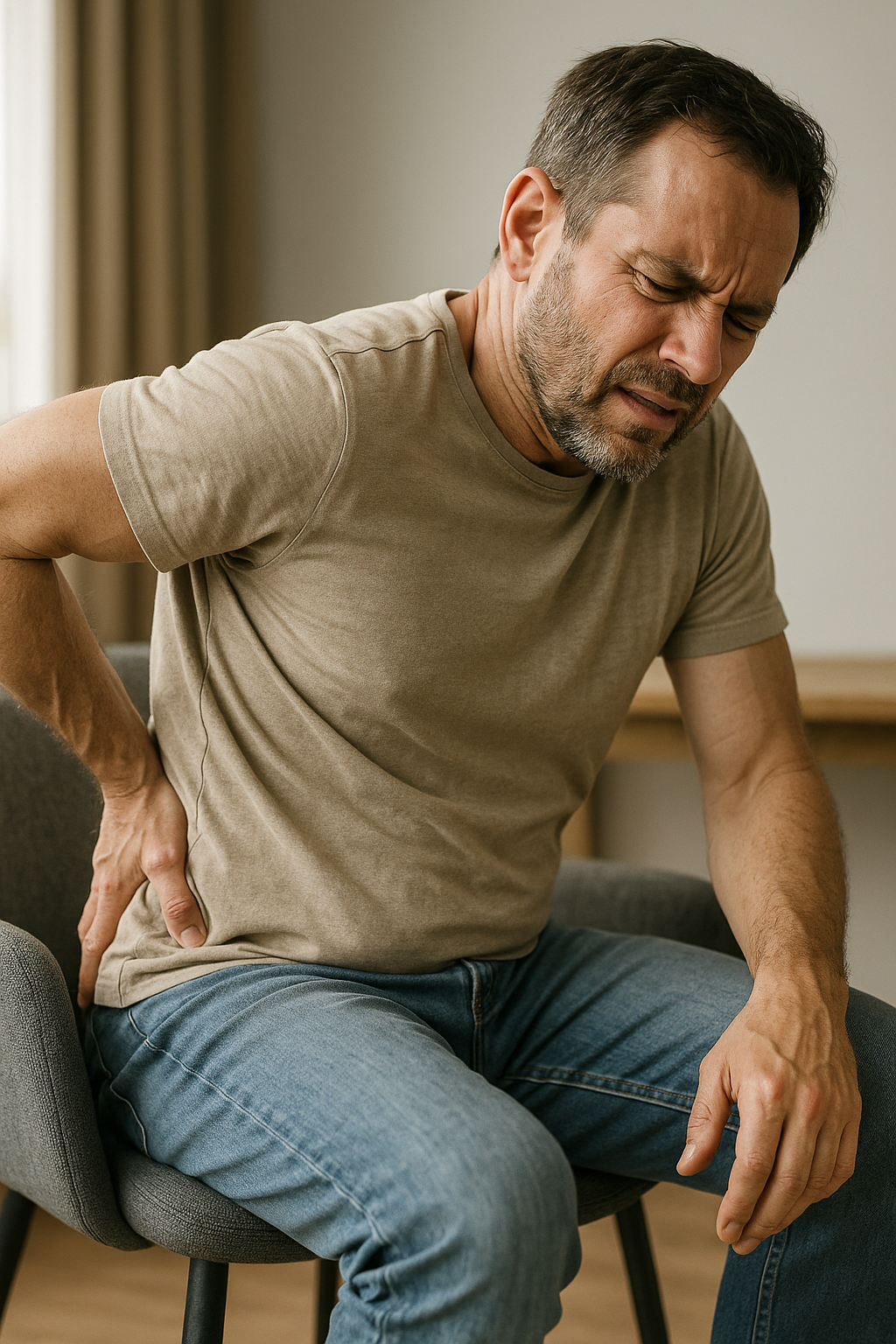 Müdigkeit in der Lende: Ursachen verstehen und Lösungen finden - Illustration