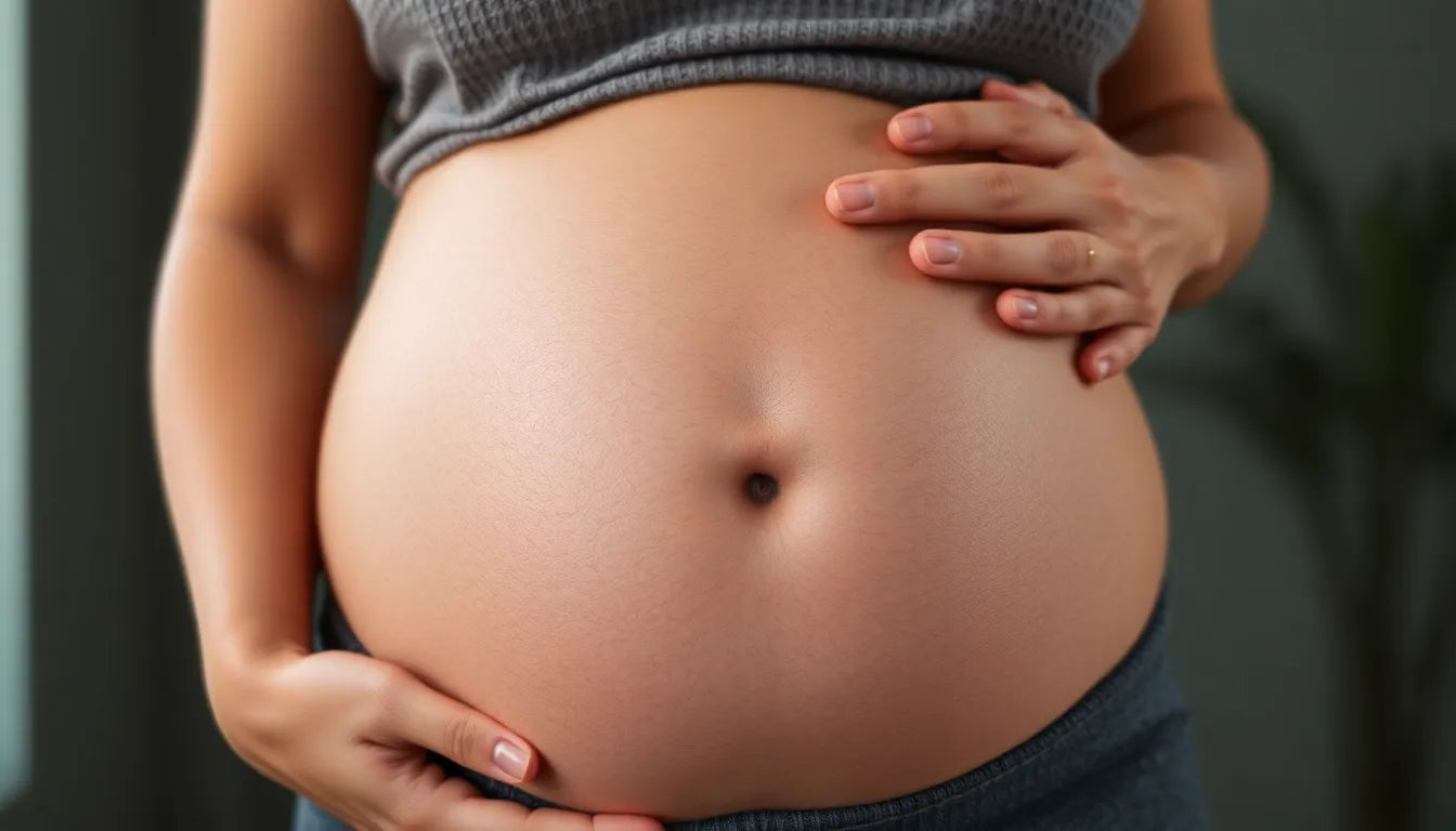 Linderung für den unteren Rücken: Tipps für die 8. Schwangerschaftswoche - Illustration