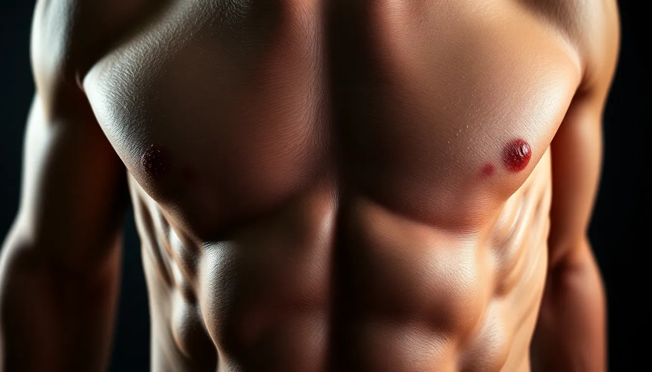 „Übungsleser entdecken die besten bækkenbundsøvelser für Männer“ - Illustration