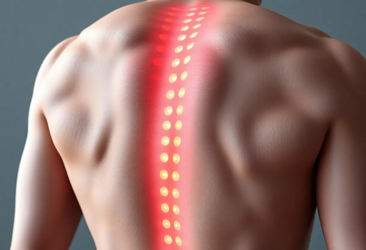 Muskelknoten im Rücken: Ursachen, Symptome und Lösungen entdecken - Illustration