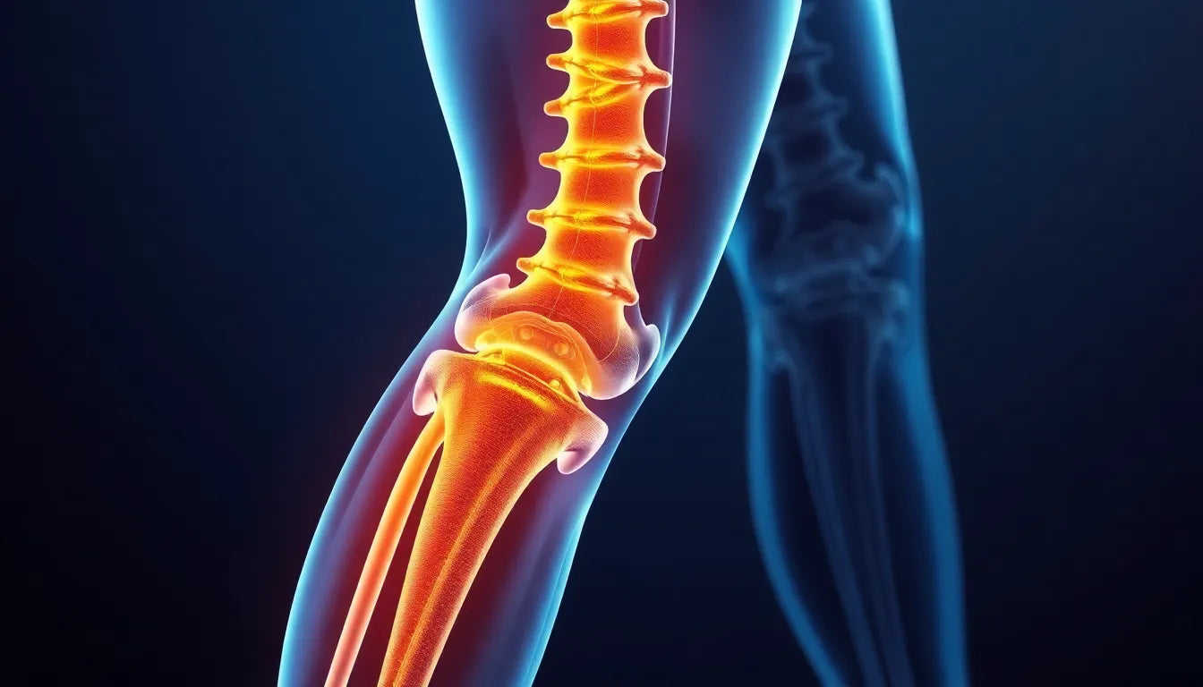 Symptome eines bandscheibenvorfalls in der lws erkennen und verstehen - Illustration