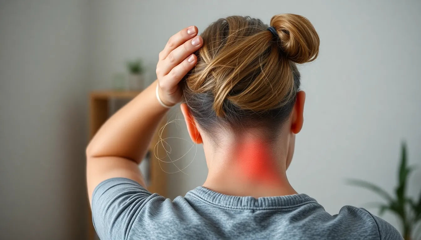 Übungen für Übungsleser: Spannungsbedingte Kopfschmerzen effektiv lindern - Illustration