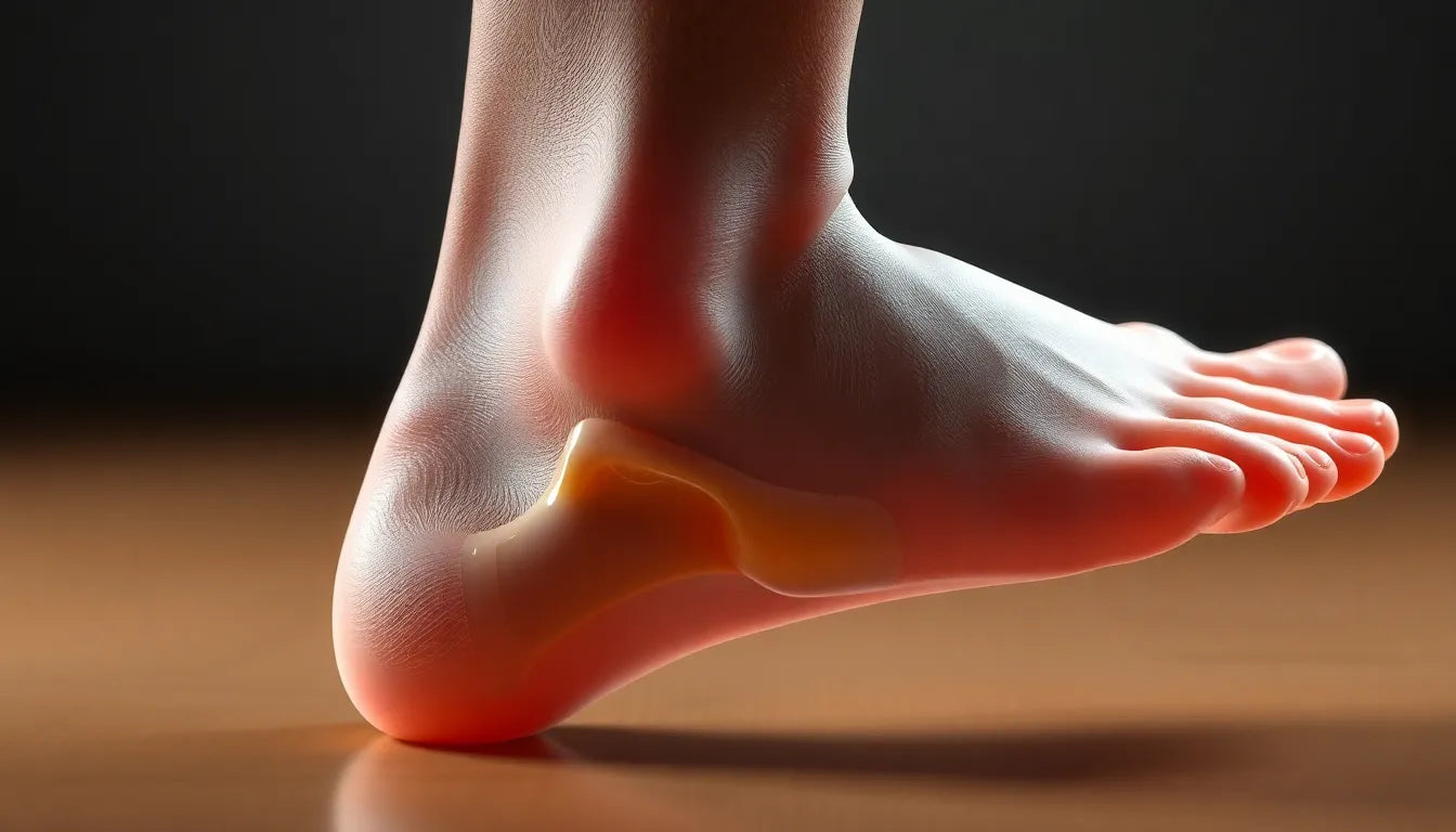 Schmerzen auf der Außenseite des Knöchels: Ursachen und Lösungen entdecken - Illustration