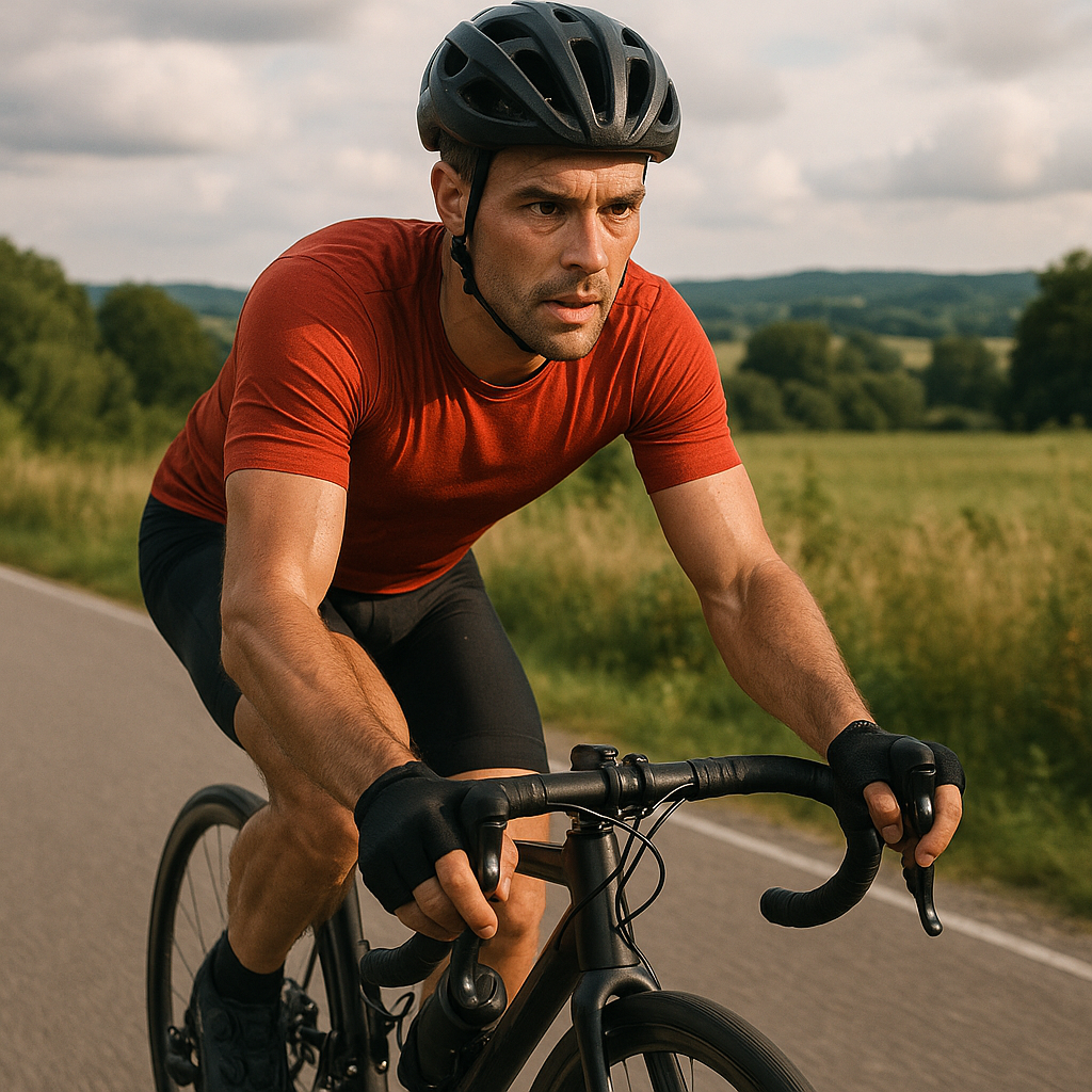 Entdecke, wie viele Kalorien du beim Radfahren wirklich verbrennst - Illustration
