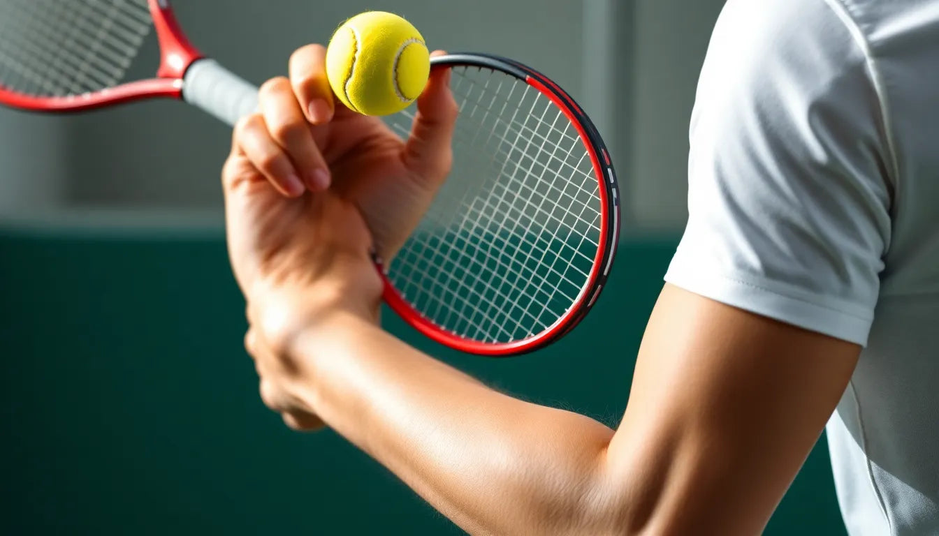 Effektive Übungen für Übungsleser mit Tennisarm - Illustration