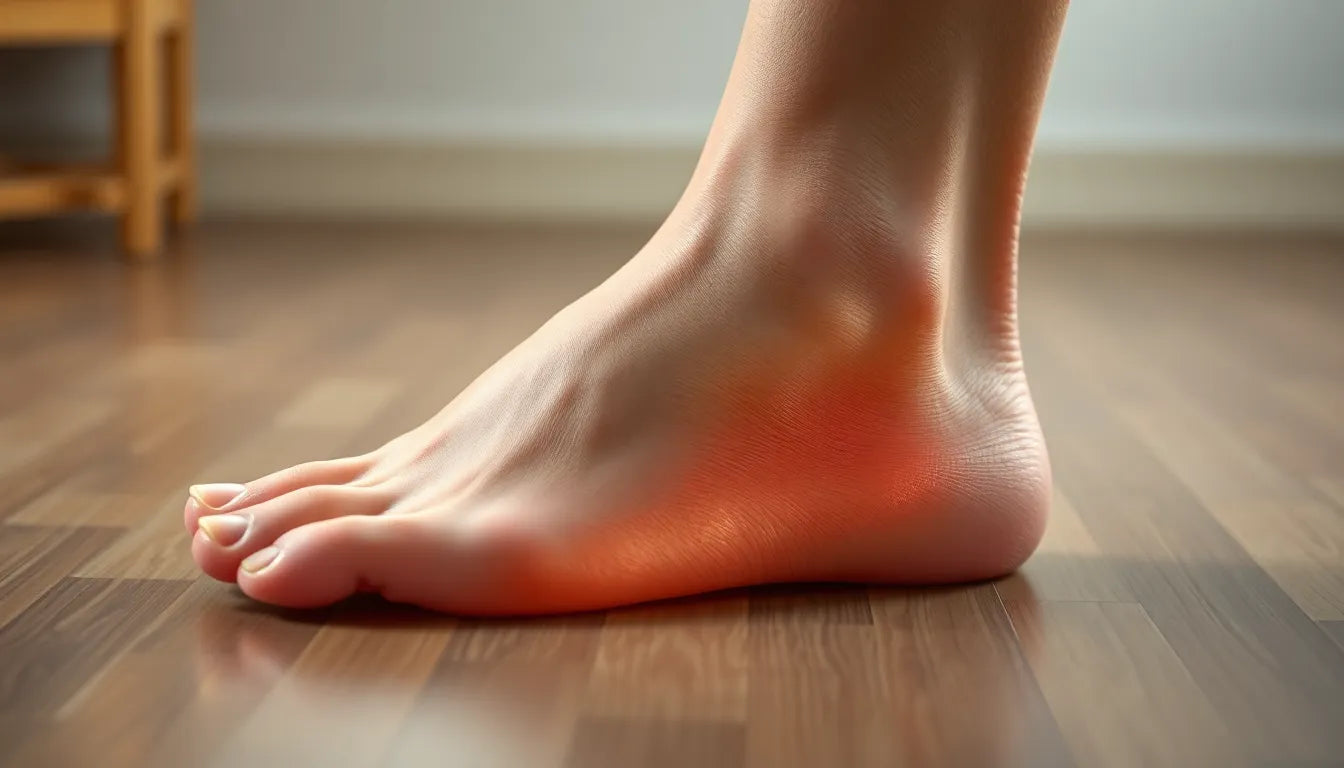 Übungsleser aufgepasst: effektive fasciitis plantaris øvelser für schmerzfreie Füße - Illustration