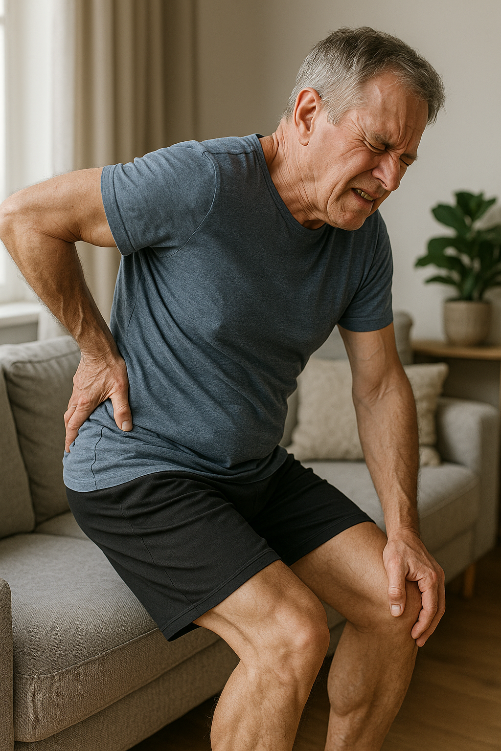 Schmerzfrei durch den Alltag: Tipps gegen Beschwerden im Gesäß und Lende - Illustration