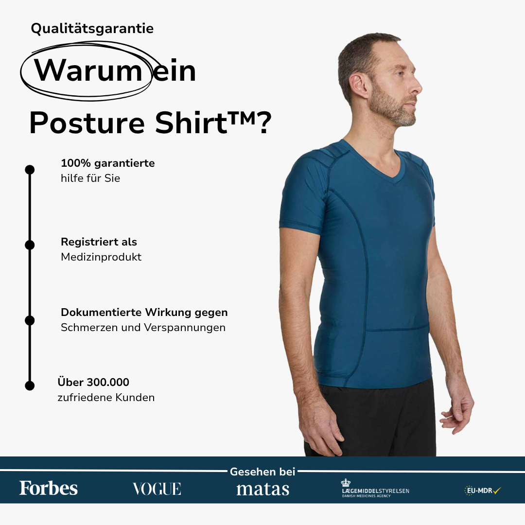 Men's Posture Shirt™ - Blau
