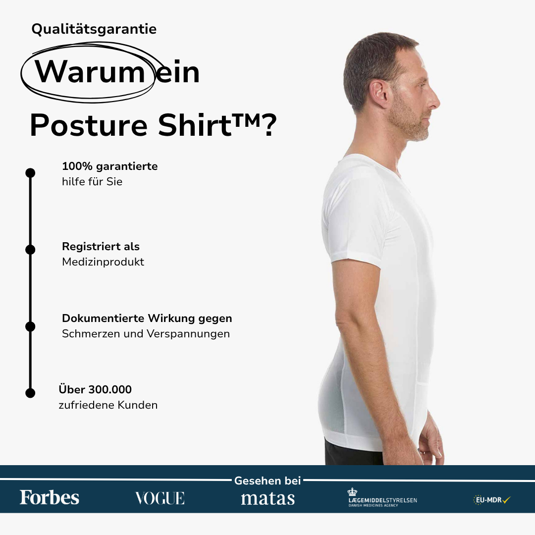 Men's Posture Shirt™ - Weiß