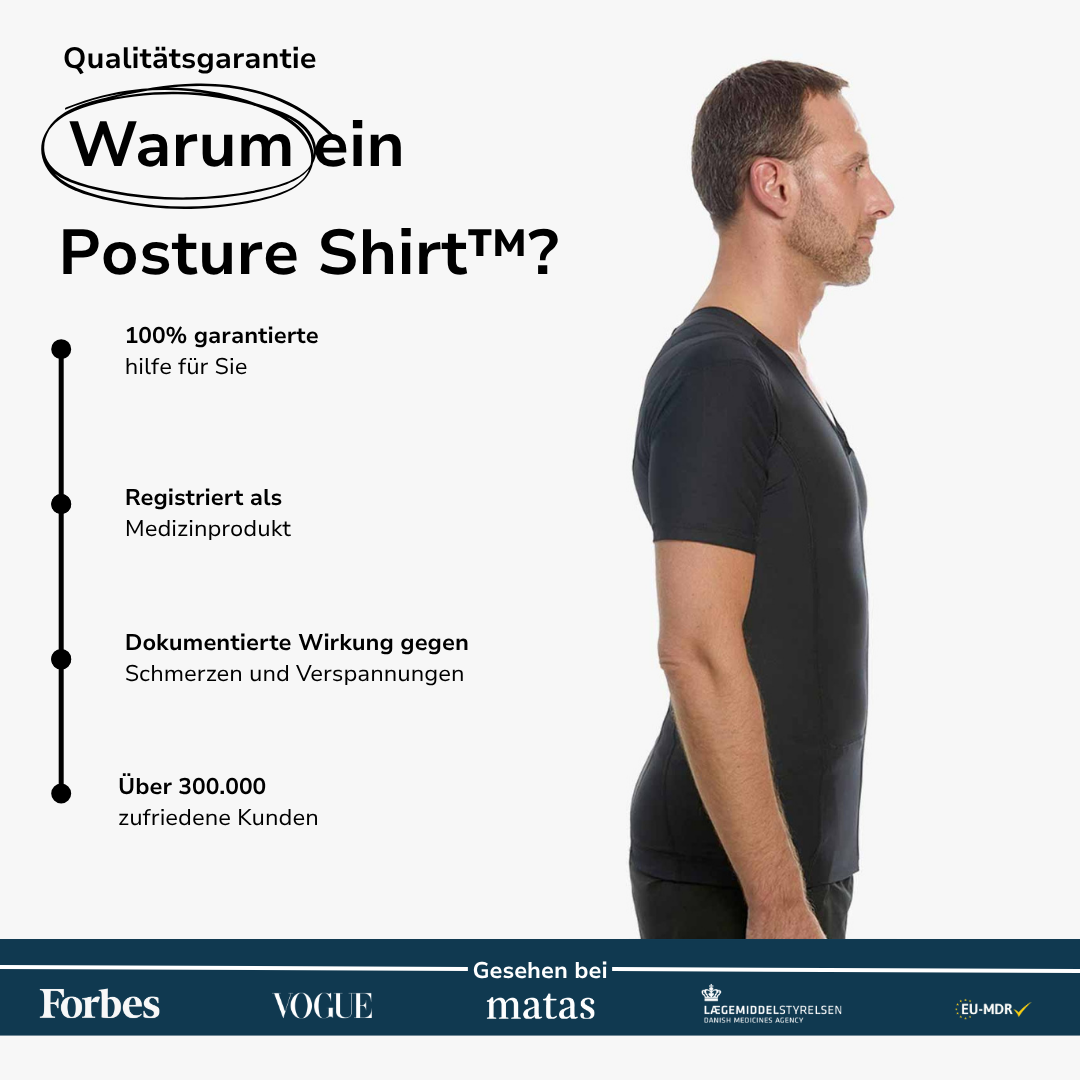Men's Posture Shirt™ - Schwarz