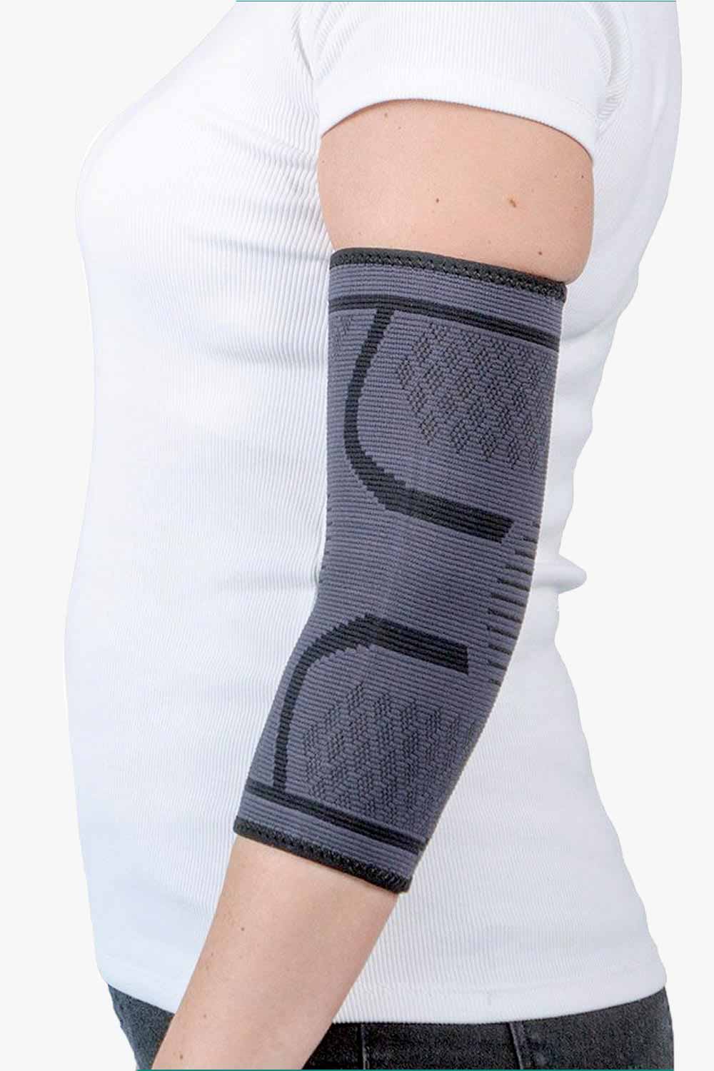 elastische Ellbogenbandage die Halt bietet