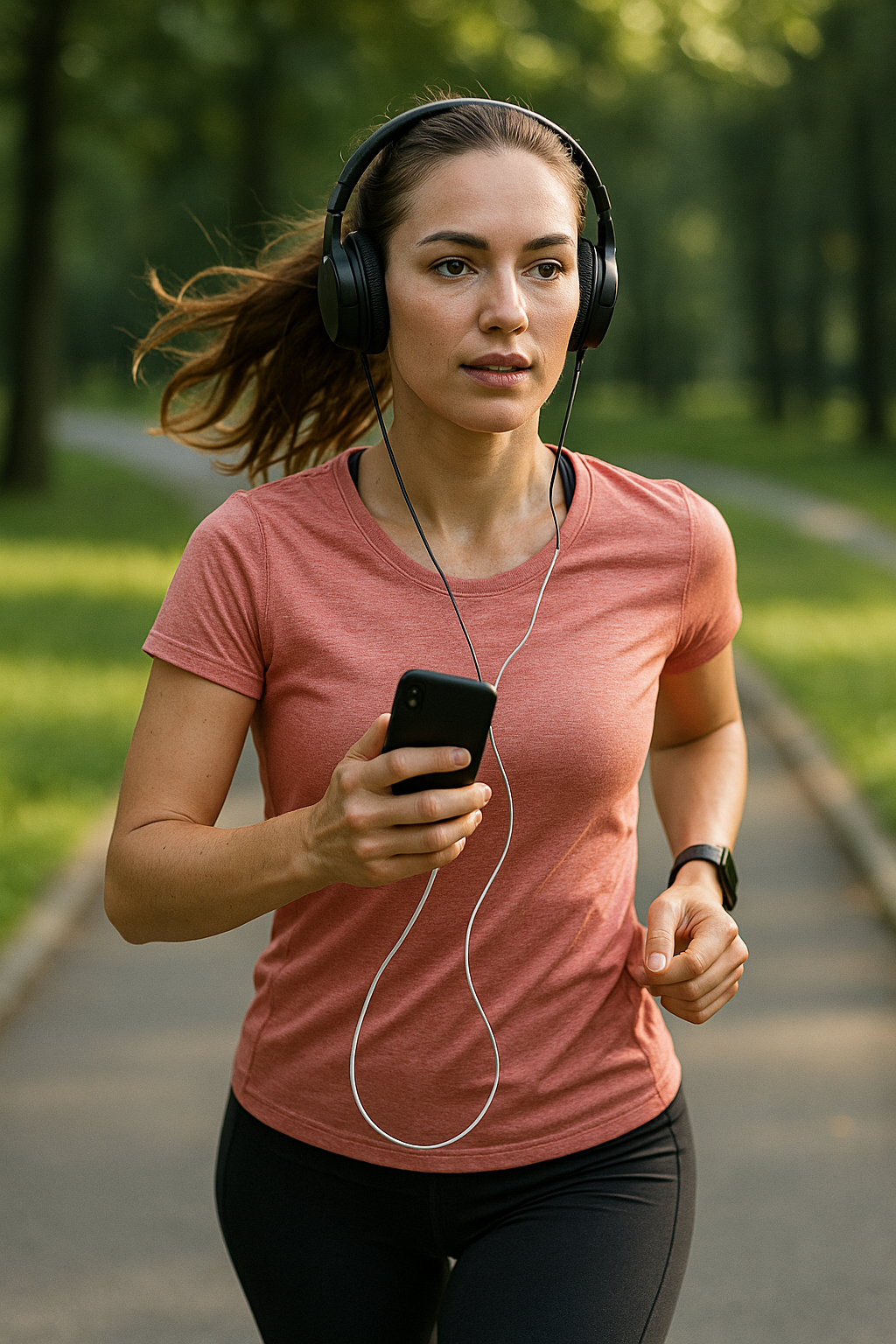 Mit Musik schneller ans Ziel: die perfekte Playlist fürs Laufen auswählen - Illustration