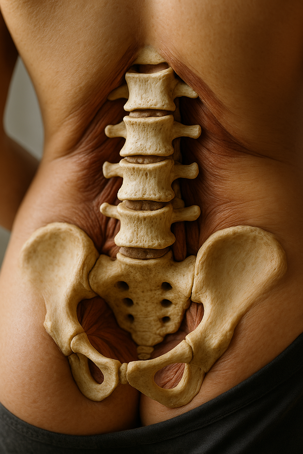 Anatomie der Lende: Entdecke das Rückgrat deiner Gesundheit - Illustration