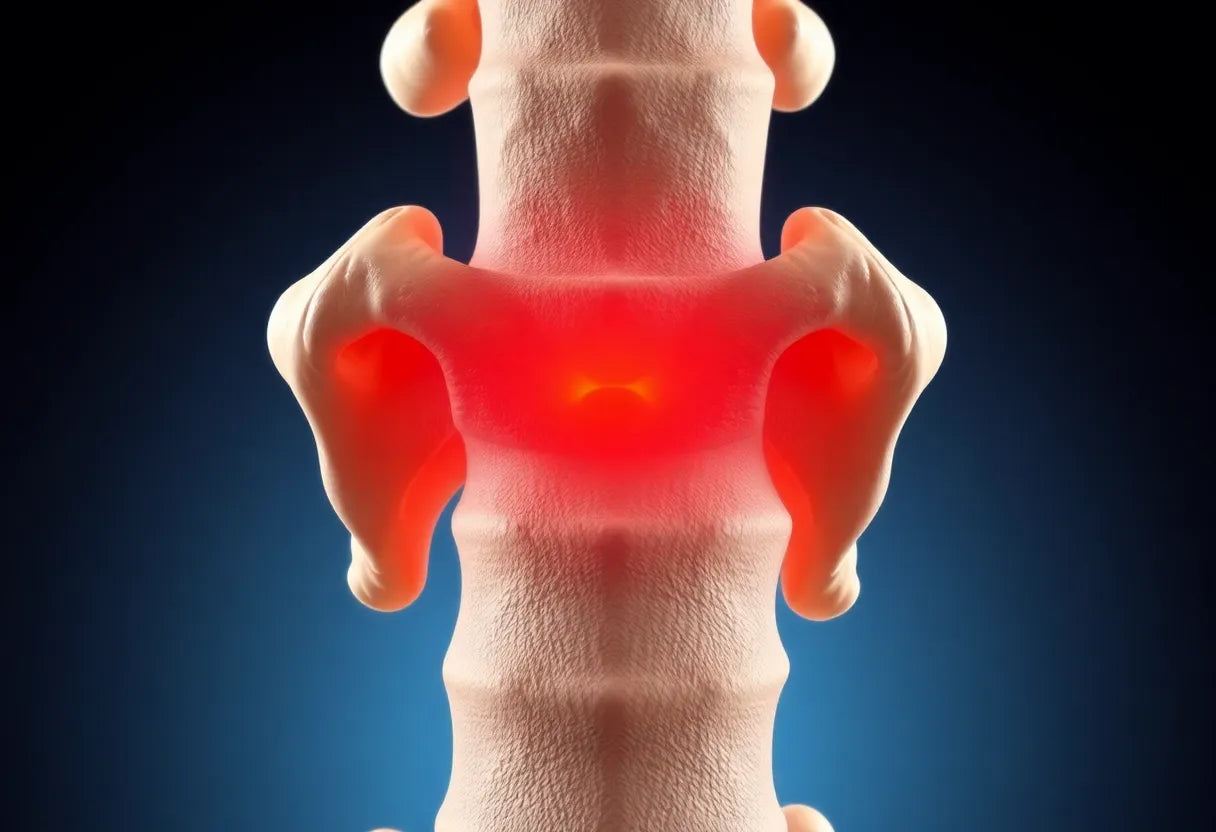 Osteophyten an der Wirbelsäule: Ursachen, Symptome und Behandlungsmöglichkeiten entdecken - Illustration