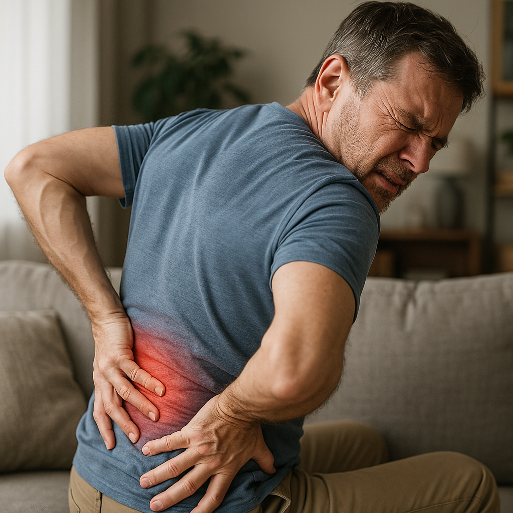 Krämpfe im rücken: was Sie wissen müssen und wie Sie sie lindern können - Illustration