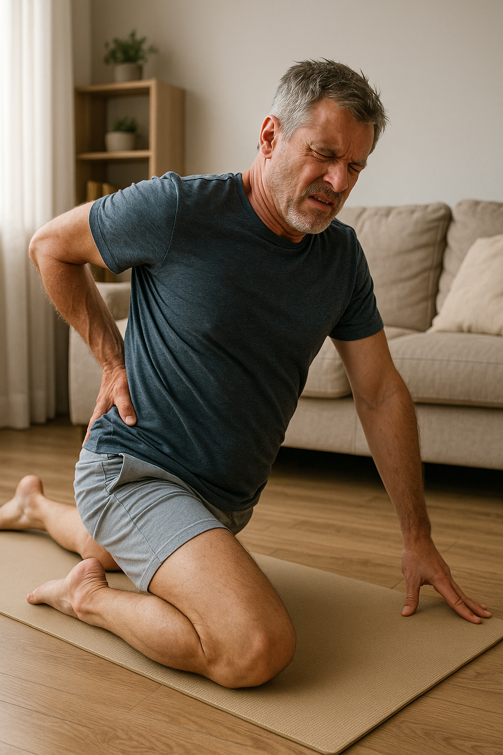 Übungsleser entdecken die besten ischiasnerv übungen für schmerzlinderung - Illustration