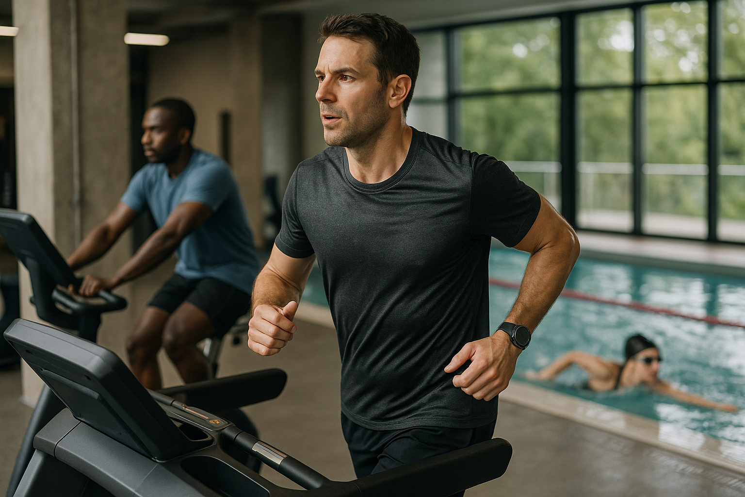 Cardio für jedermann: entdecke die besten Übungen für deine Fitnessziele - Illustration