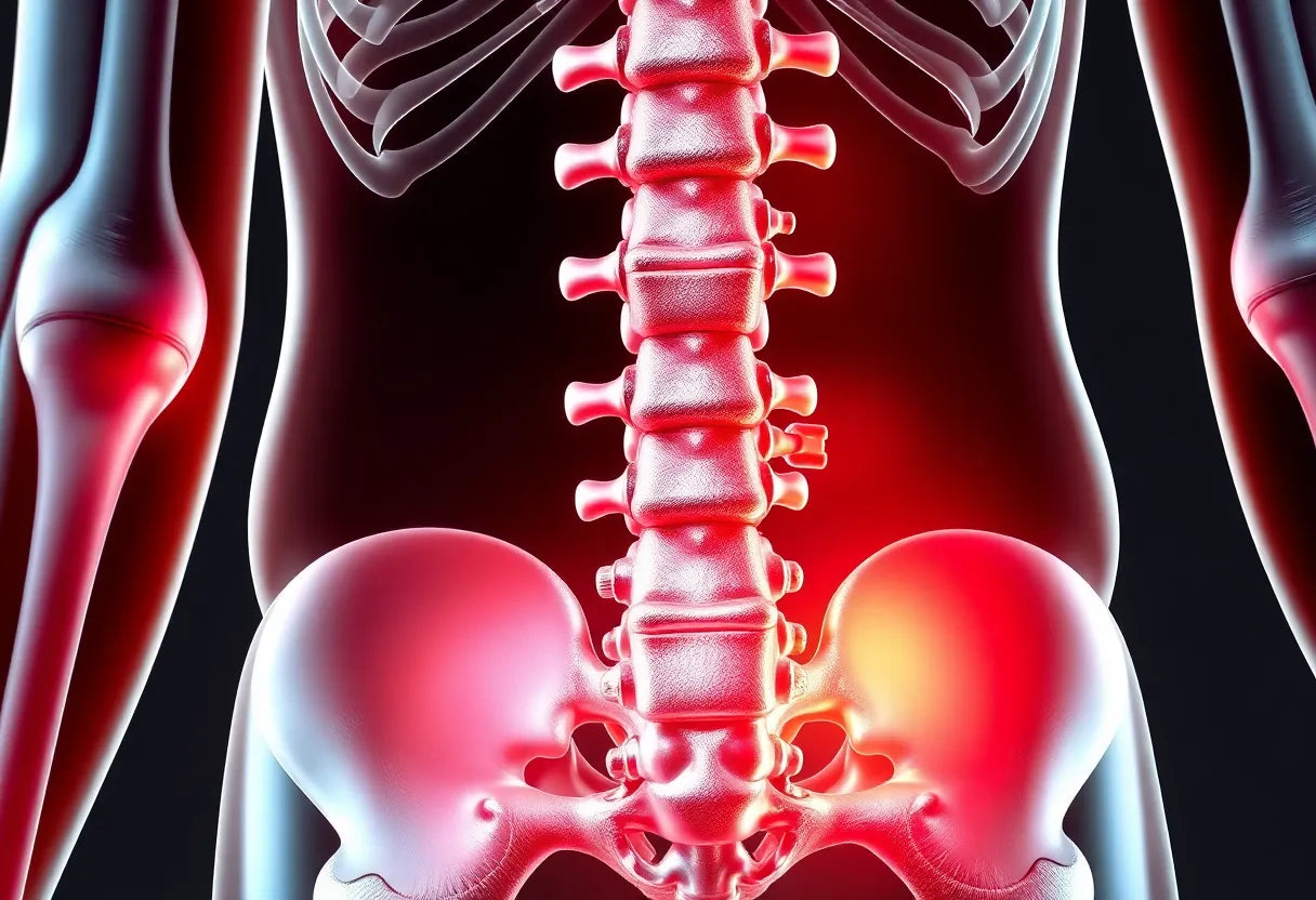 Befreie deine Wirbelsäule von Gelenkblockaden: Ursachen, Symptome und Lösungen - Illustration