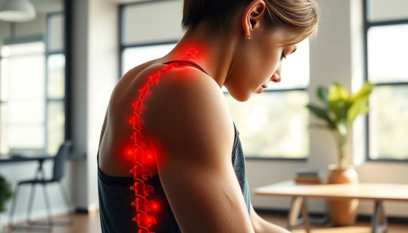 Übungsleser: ergonomische Übungen für Rückenschmerzen entdecken - Illustration