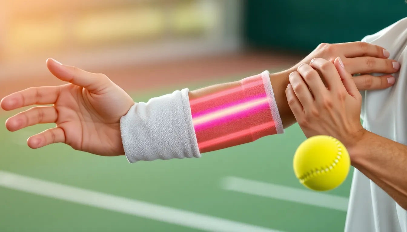 Übungsleser: die besten Übungen, um Tennisellenbogen zu lindern - Illustration