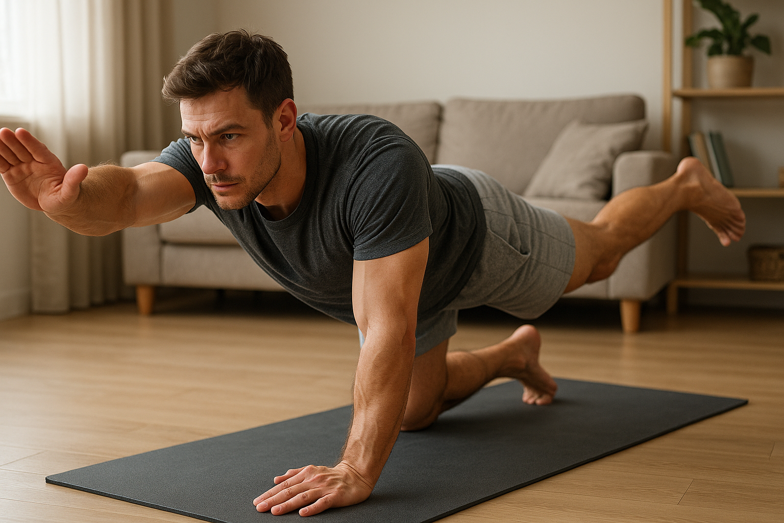 Effektive bauchübungen für anfänger: dein start in ein stärkeres core-training - Illustration