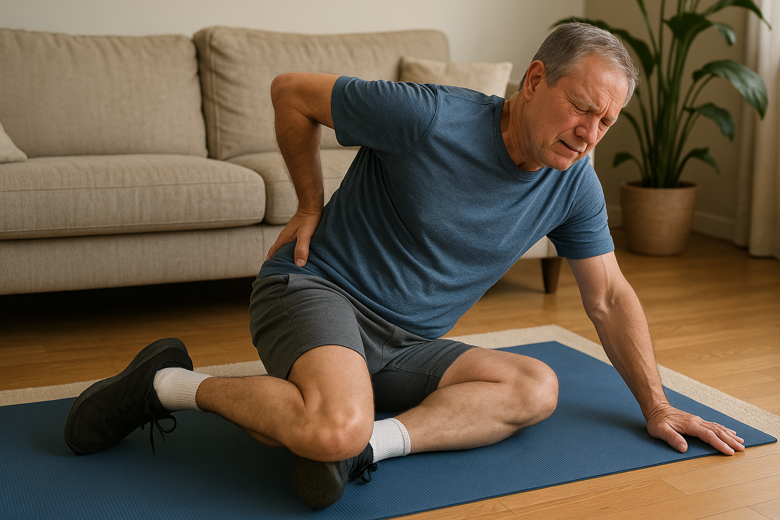 Übungsleser: sanfte Bewegungen gegen Ischiasschmerzen