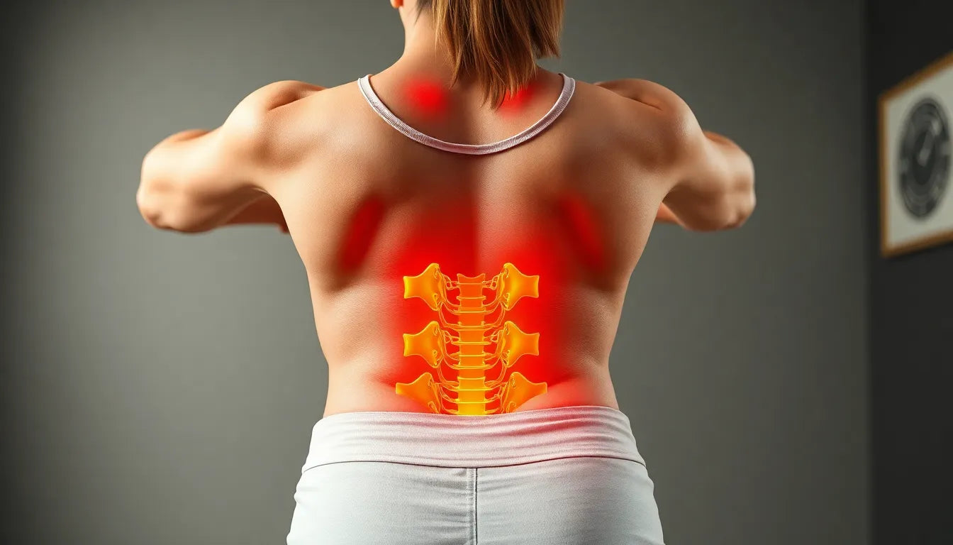 Befreie deinen Rücken: einfache Übungen gegen Schmerzen im unteren Rücken - Illustration