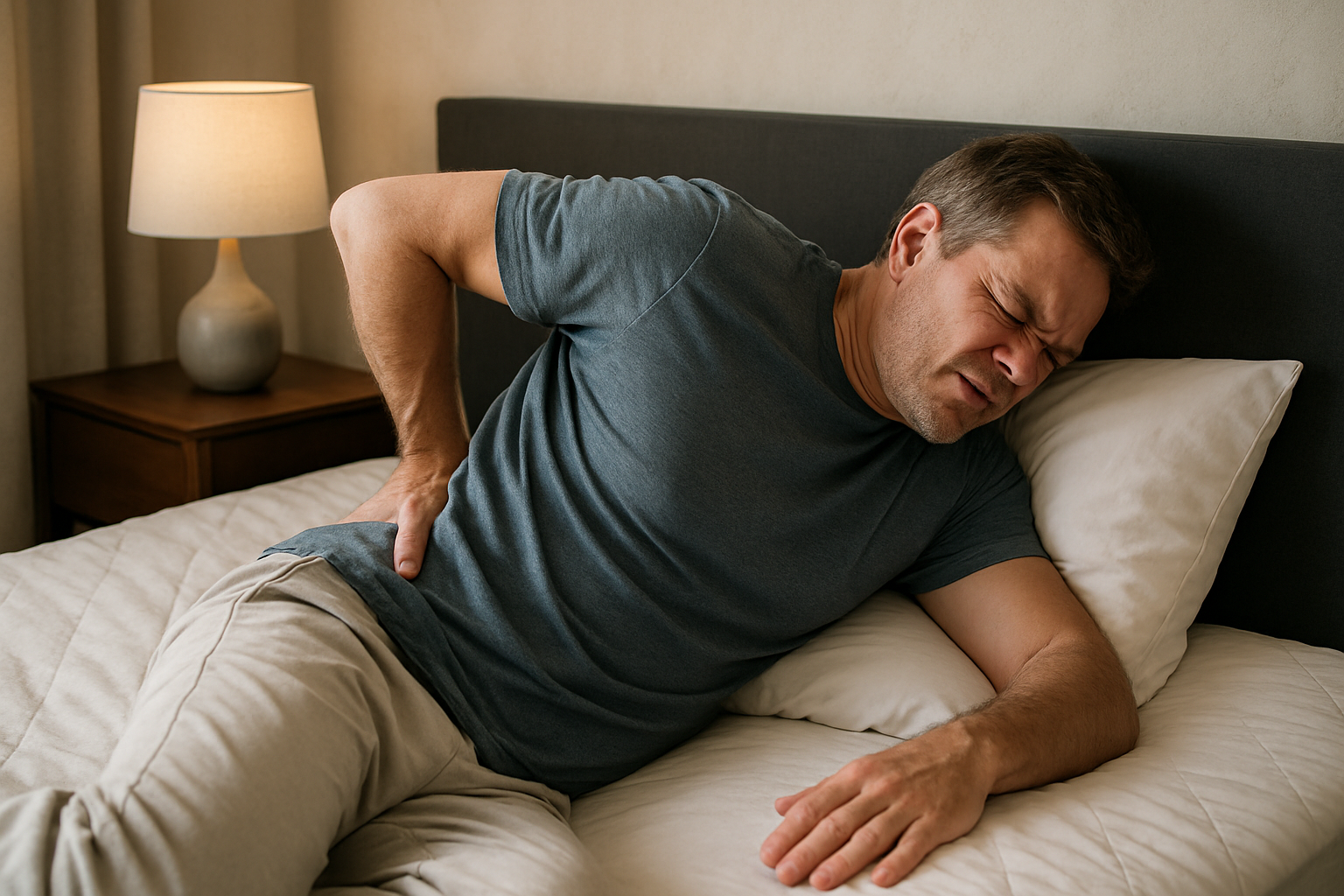 Schlafen ohne Schmerzen: Tipps für eine erholsame Nacht trotz Rückenschmerzen