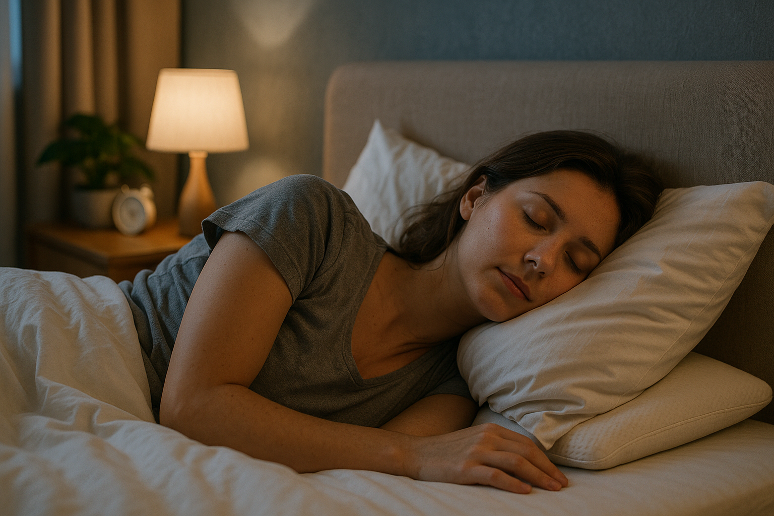 Schlafen wie ein Baby: Tipps für eine erholsame Nacht - Illustration