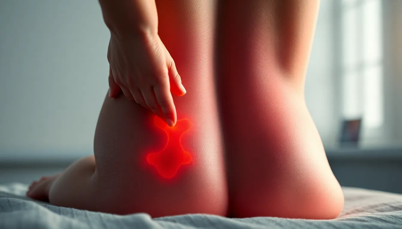 Entspannung für den Ischias: Wie Massage Schmerzen lindern kann - Illustration