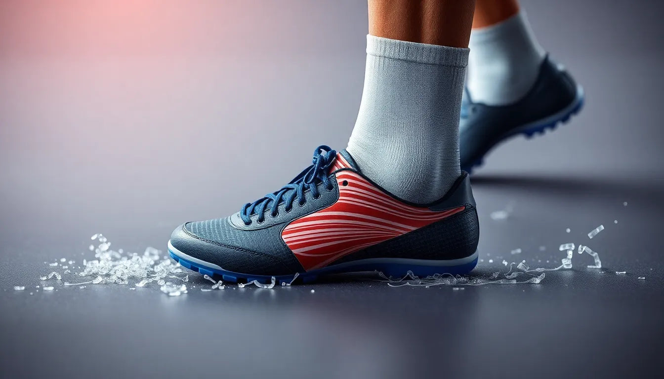 Übungsleser entdecken effektive dehnübungen für wadenmuskeln - Illustration