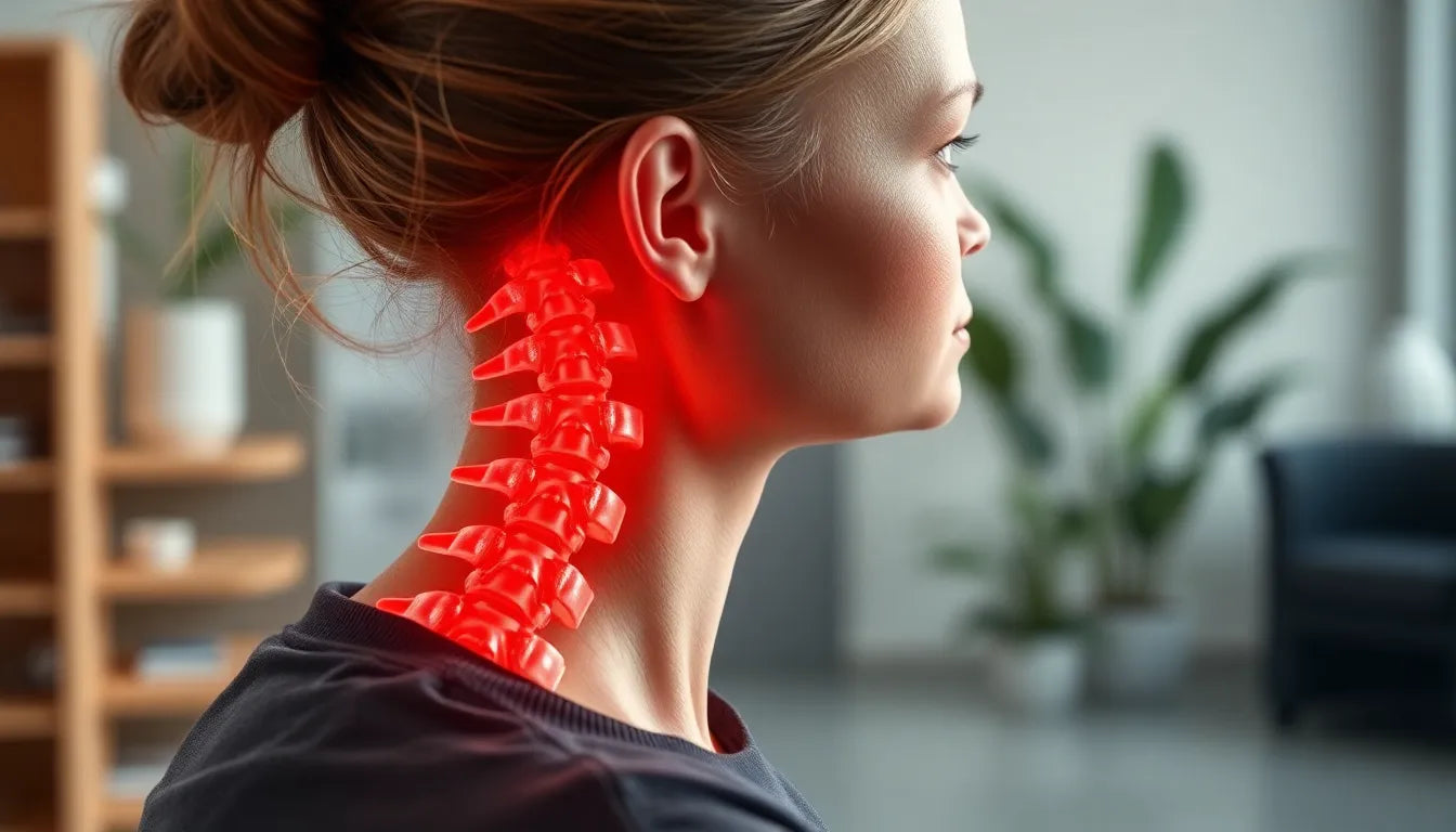 Entdecke effektive Übungen zur Linderung von Facettensyndrom-Beschwerden - Illustration