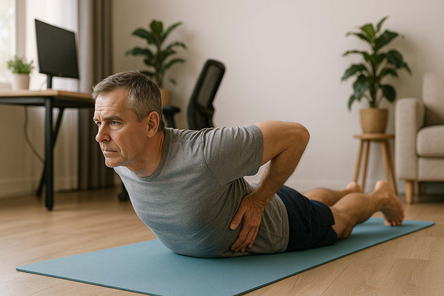 Rückenübung leicht gemacht: einfache Schritte zu einem schmerzfreien Alltag