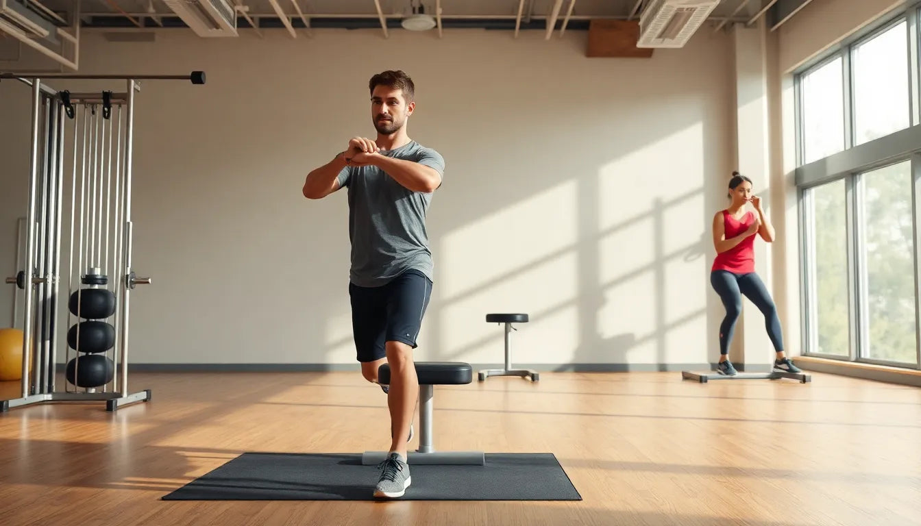 Isometrische Übungen für Übungsleser: Kraft und Stabilität ohne Bewegung - Illustration