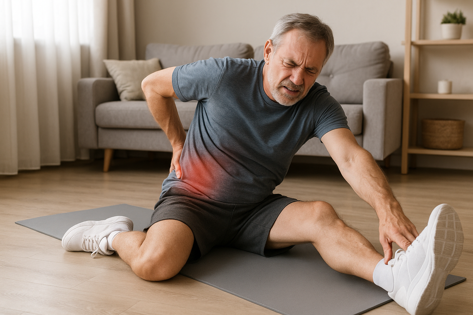 Übungsleser entdecken effektive Übungen bei ischiasschmerzen für sofortige Linderung - Illustration