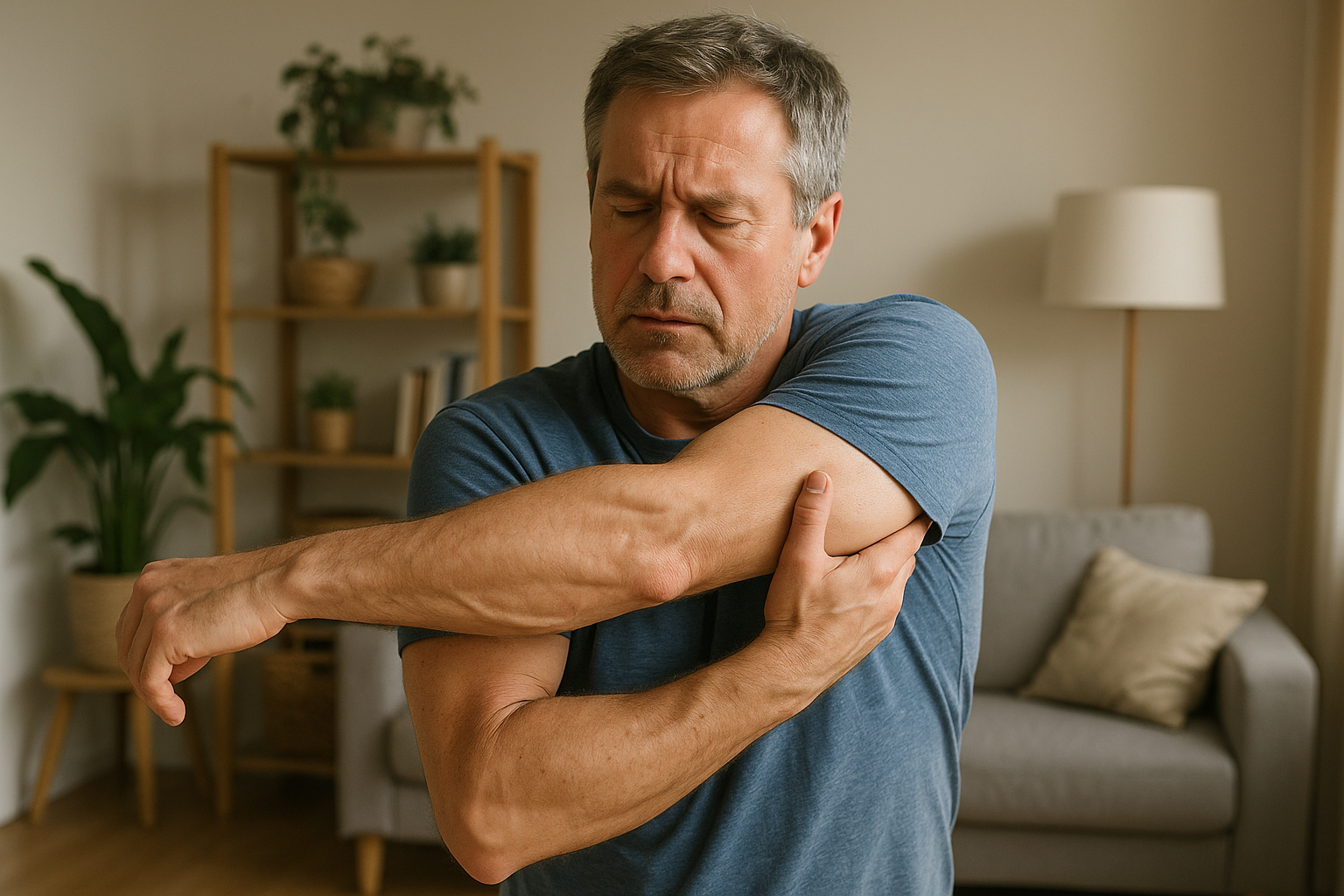 Übungsleser entdecken die besten schulter dehnen techniken für schmerzfreie beweglichkeit - Illustration
