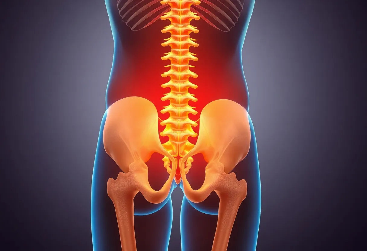 Piriformis ischias: schmerzen lindern und beweglichkeit zurückgewinnen - Illustration