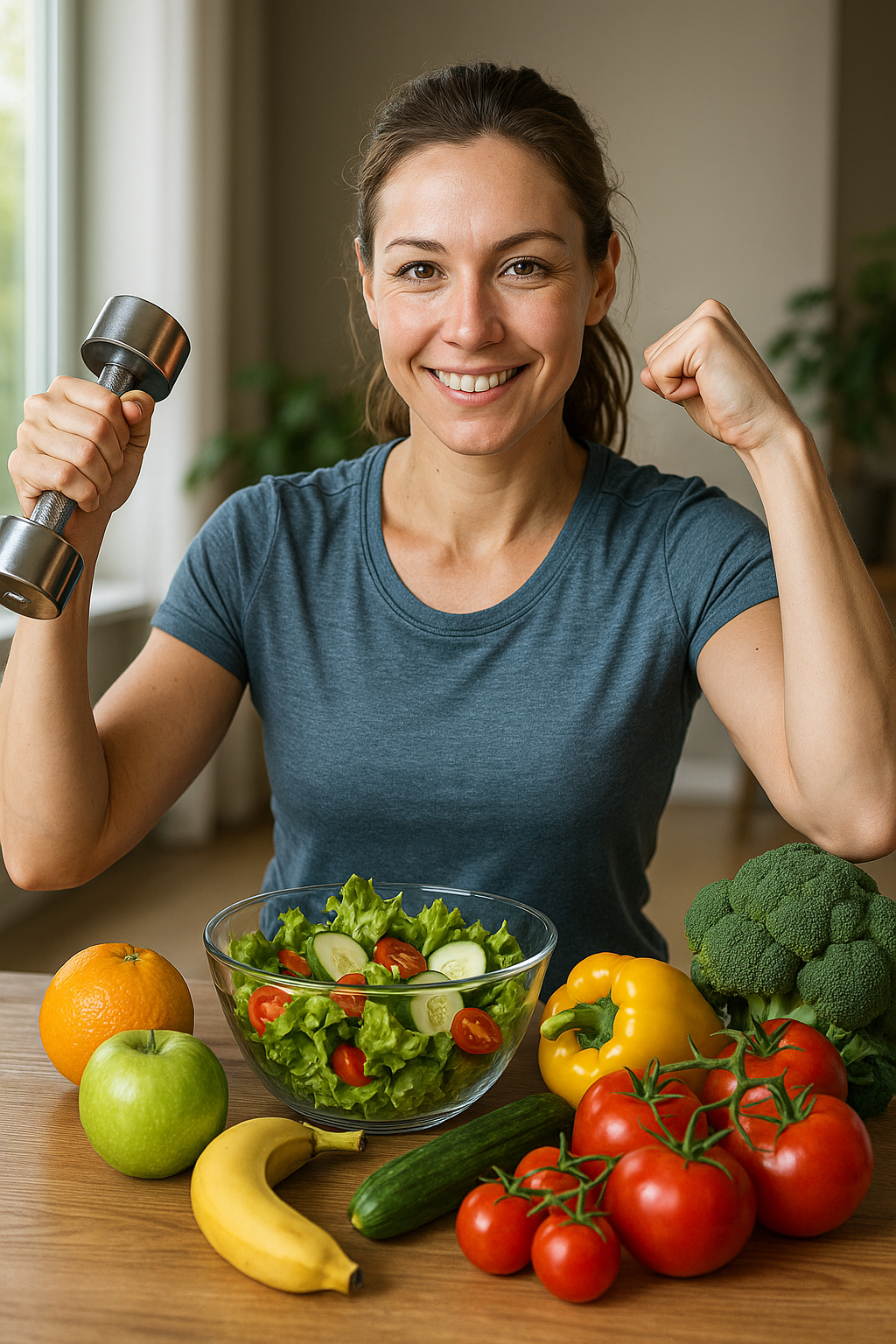 Ernährung und bewegung: dein Schlüssel zu einem gesunden Lebensstil