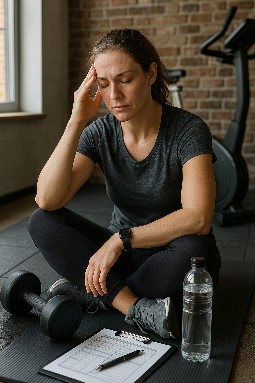 Sport als natürlicher Angstlöser: Bewegung für mentale Stärke - Illustration