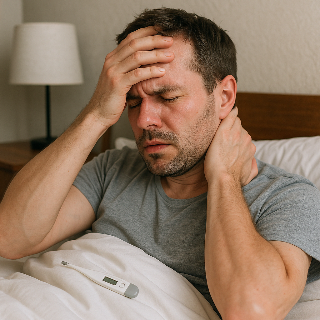 Fieber, kopfschmerzen und nackenschmerzen: wann sollten sie sich sorgen machen?