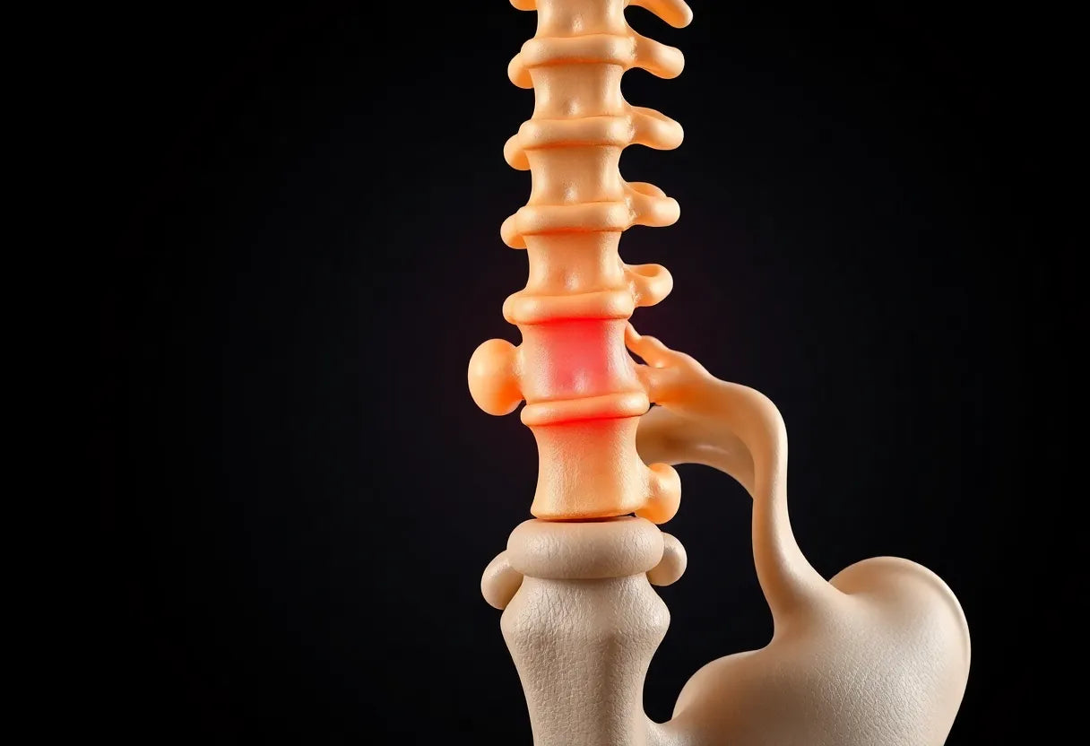 Wirbelbruch verstehen: Ursachen, Symptome und Behandlungsoptionen erkunden - Illustration