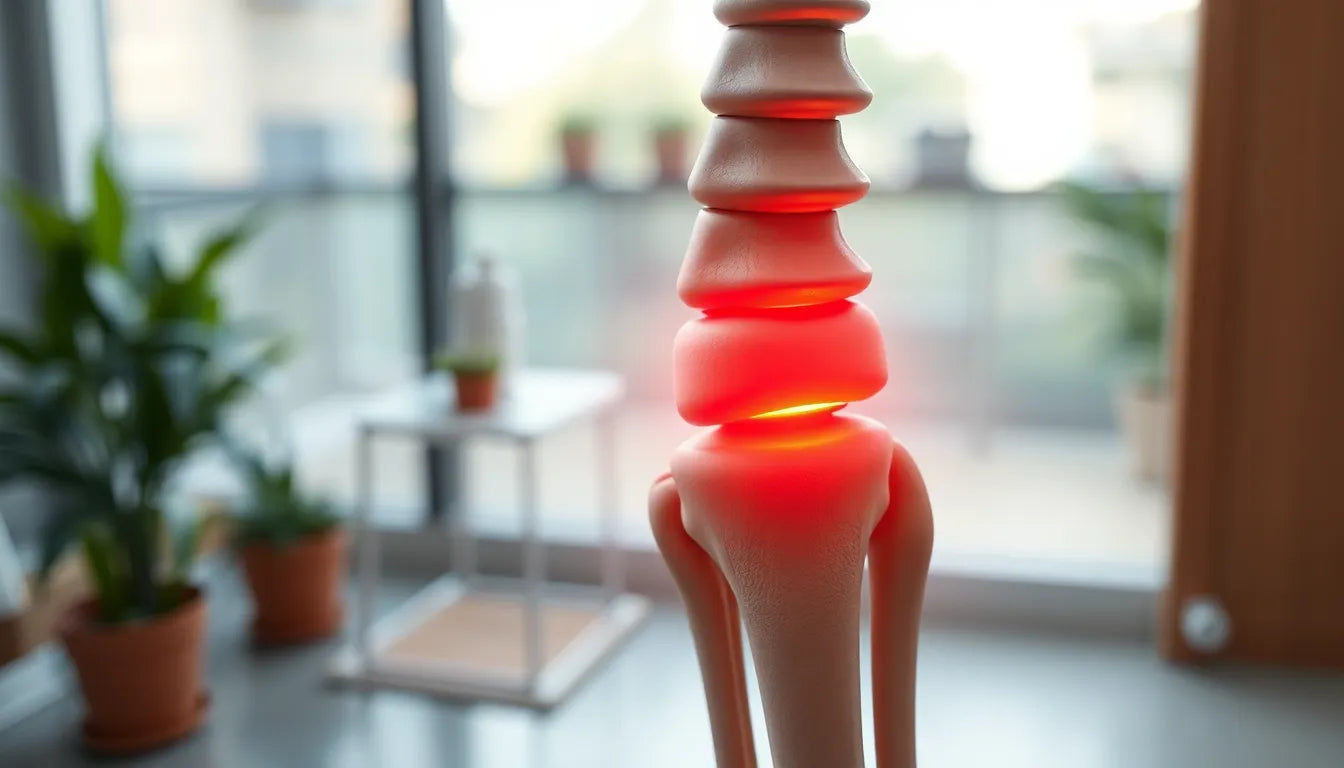 Leben ohne Rückenschmerzen: Strategien bei arthrose in der lendenwirbelsäule - Illustration