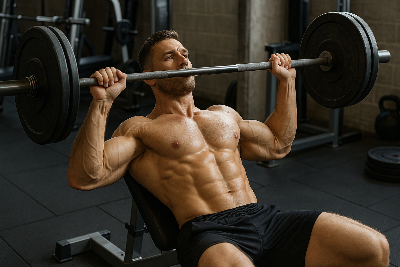 Erreiche deine Fitnessziele: effektives krafttraining für sichtbaren muskelaufbau