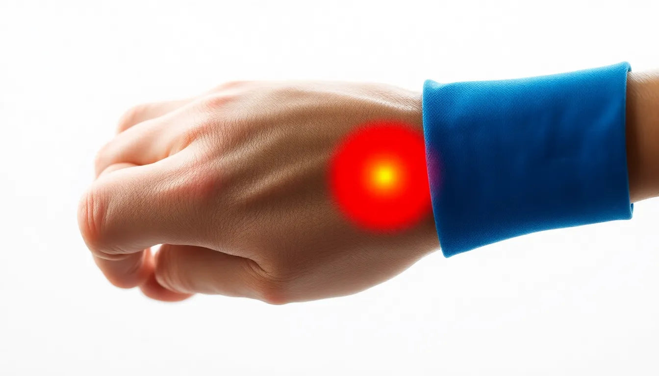 Übungsleser: effektive übungen für tennisalbue, die wirklich helfen - Illustration