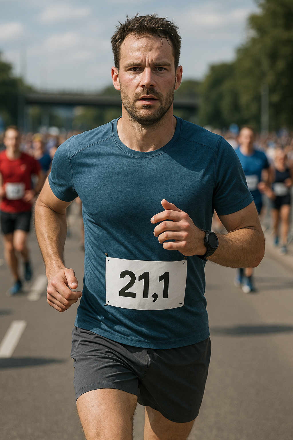 Halbmarathon meistern: dein ultimativer Leitfaden für Training und Erfolg - Illustration
