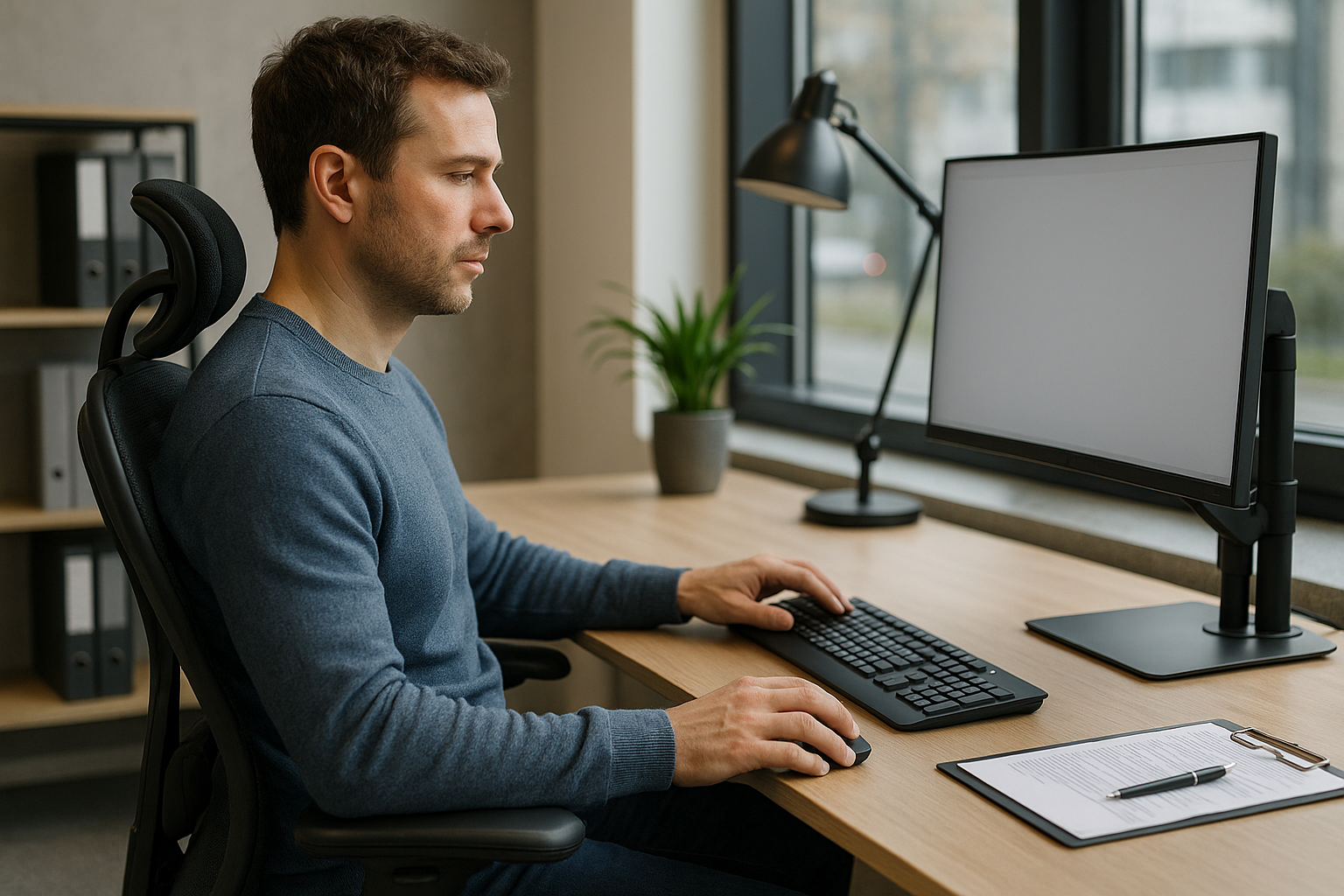 Ergonomie verstehen: Wie die Wissenschaft der Anpassung unsere Arbeitswelt revolutioniert - Illustration