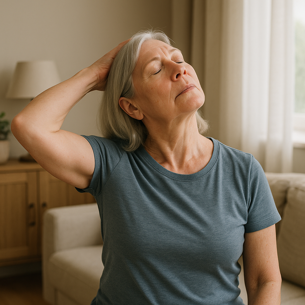 Nackenübungen für Übungsleser: Rheumaliga-Tipps für schmerzfreie Mobilität